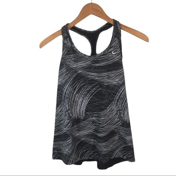 WS572 Nike Dri Fit Built in Sports Bra Tank Top L - Picture 3 of 5